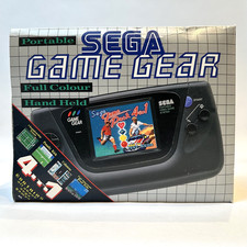 Sega Game Gear Console 4 In 1 Game Set | Boxed | NOT WORKING See Description