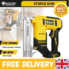 Electric Nail Gun  10-30mm | Brushless Cordless for DeWalt 20V Tools