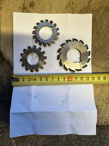 Involute gear cutters mix - involute,