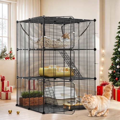 Cat cage playpen indoor - indoor, tier