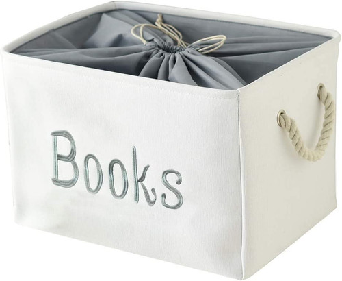 Kids room book basket storage - room,