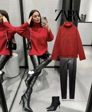 Zara Waxed Effect Leggings