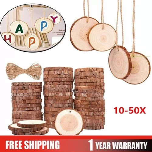 50pcs wood slices round - 10-50pcs,