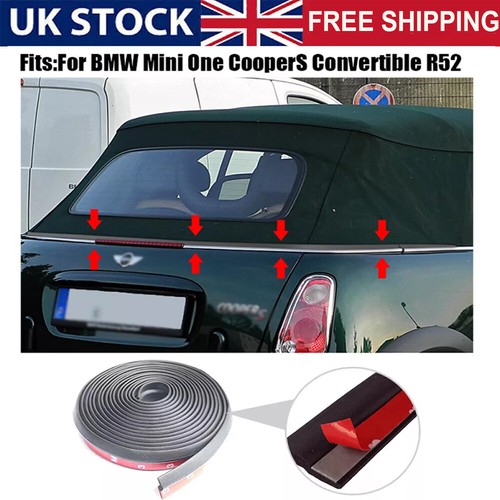 Rear soft top roof weather - top,