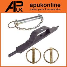 Cat 1 Bridge Type Drawbar 750mm & Drop Pins for John Deere David Brown Tractor