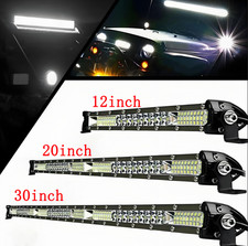 12V LED Work Light Bar Flood