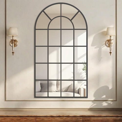 Homcom modern arch window - homcom,