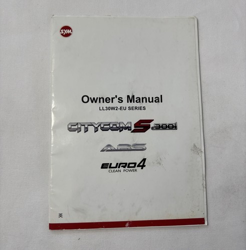Original sym citycom 300i - original,