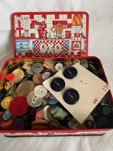 Vintage oxo tin - vintage,