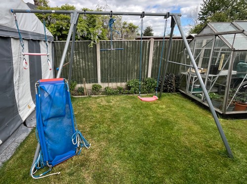 Triple swing set and tp - set,
