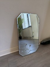 Vintage wall mirror octagon - vintage,