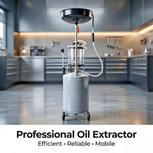 80l portable waste oil drainer - 80l,