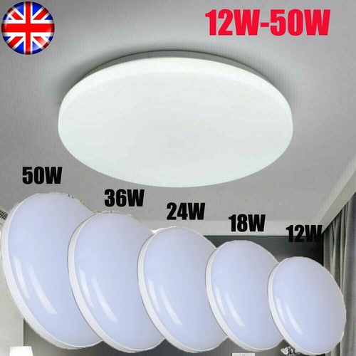 Round led ceiling light panel - ceiling,