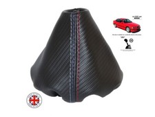 Gear Gaiter For BMW E36 Vinyl Carbon Fiber Black TRI  Stitching