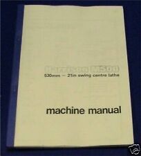 Harrison M500 Lathe Manual