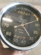 Smiths Vintage Vincent Brough Rudge Norton. Jap.Bsa Triumph.? 80 Mph Speedo Inop