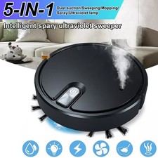 Smart Robot Vacuum Cleaner Automatic Sweeper Floor Carpet Clean Rechargeable UK