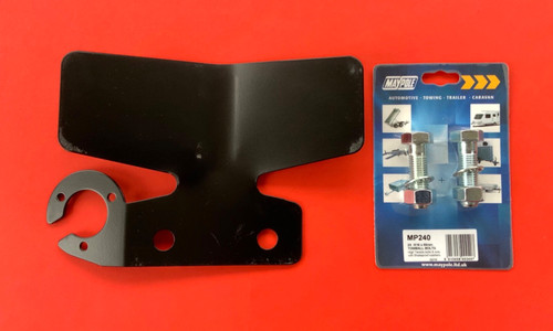 Tow bar flange - flange, bumper
