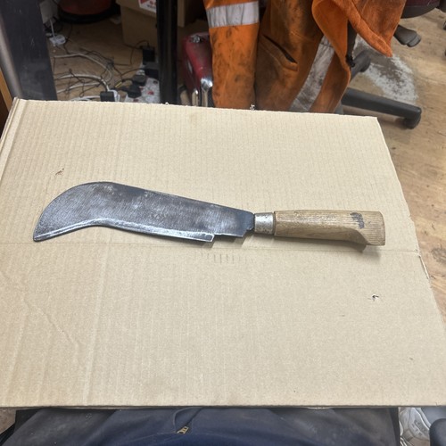 Vintage billhook maker - vintage, billhook,