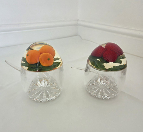 Vintage acrylic jam preserve - jam,