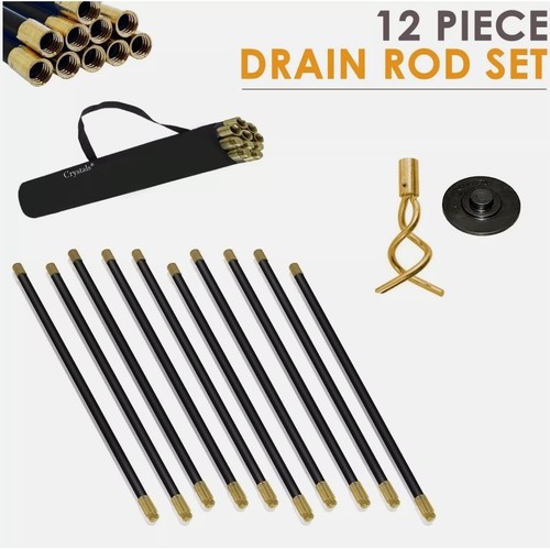 Piece drain rod set 9m - rod,