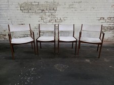 Set Of 4 Teak Mid-Century
