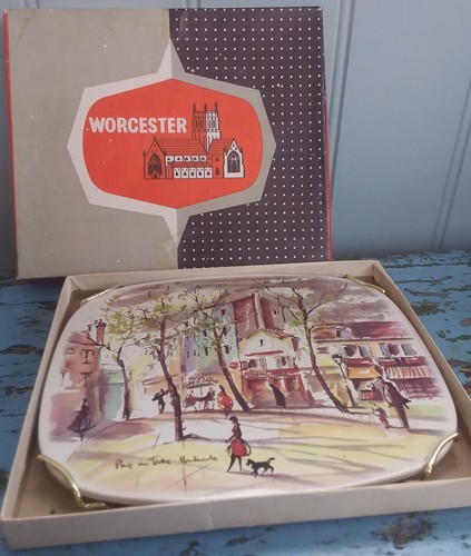 Vintage worcester ware teapot - worcester,