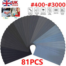 81Pcs Assorted Sanding Wet and