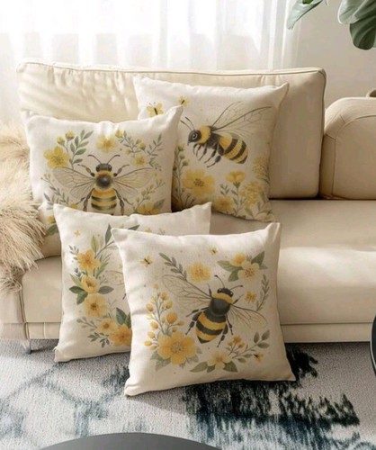 Beautiful printed bee - printed,