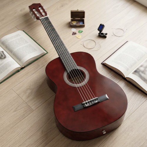 Full size classical guitar - full,