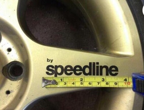 Speedline alloy wheel decals - speedline,