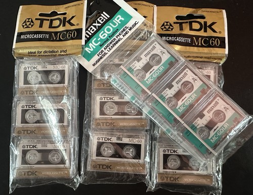 Tdk microcassette mc60 x - ,