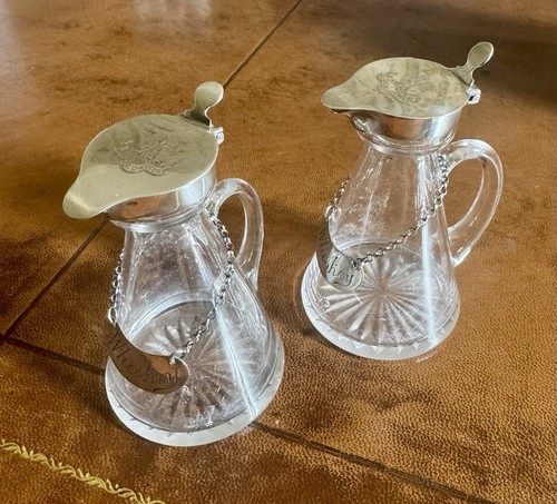 Superb pair heraldic silver - heraldic,