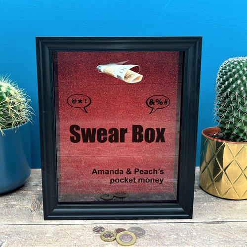 Swear jar money box fund - swear,