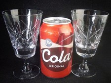 Pair of Vintage Tudor Crystal