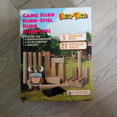 30cm king kubb - 30cm, wooden