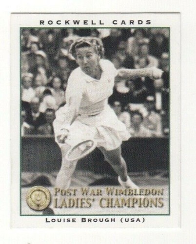 Post war wimbledon - wimbledon, ladies’