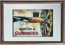 Laurie's Pub and Bar Accessories | Darts For A Guinness Small Mirror