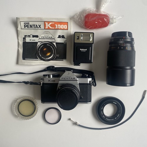 Asahi pentax k1000 35mm slr - k1000,