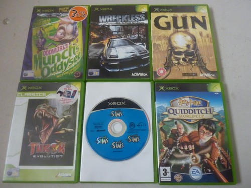 Original xbox games - original, job