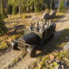 VINTAGE truck miliTARY tippco