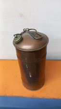 Copper Hot Water Bedwarmer? Cylinder Shape Foot Warmer?  Prop Vintage Antique 