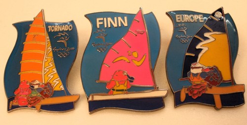 Olympic games sailing enamel - sailing,