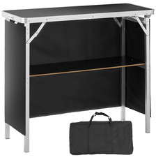VEVOR Trade Show Display Podium Table Counter Stand 38.39"x15.16"x34.25" Folding