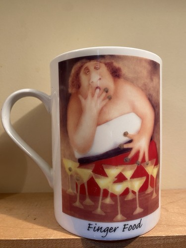 Erika oller coffee mug - oller, finger