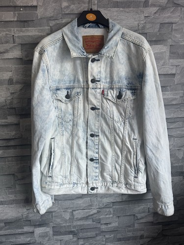 Levi distressed denim jacket - levi's,