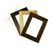 Photo Picture Frames Frame Perspex Poster Black Walnut White Oak A2 A3 A4 A5 New