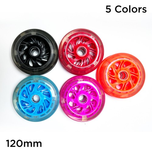 Kids led scooter wheels 120mm - led,