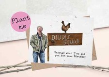 Plantable seed card for