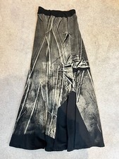 Isabel De Pedro A-line Skirt – Abstract Forest Print